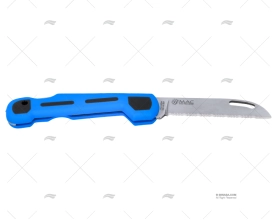 CUCHILLO MARINE PLEG AZUL 19-H6.5cm MAC COLTELLERIE