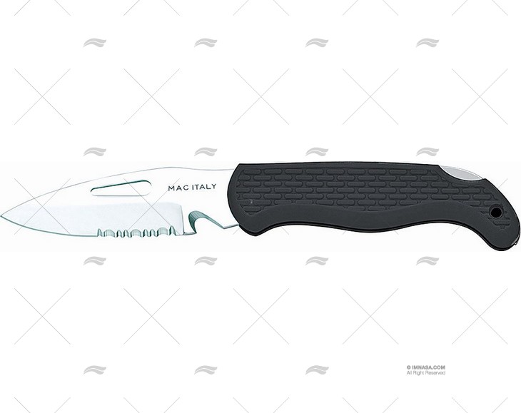 CUCHILLO NAUTICA BLACK 20-H8,5cm MAC COLTELLERIE