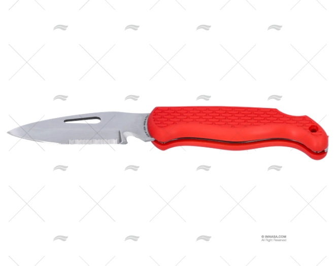 COUTEAU NAUTICA RED  20-H8.5cm