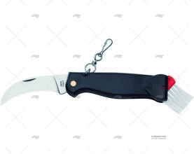 CUCHILLO SETAS PLEG ROJO 18-H7.5cm