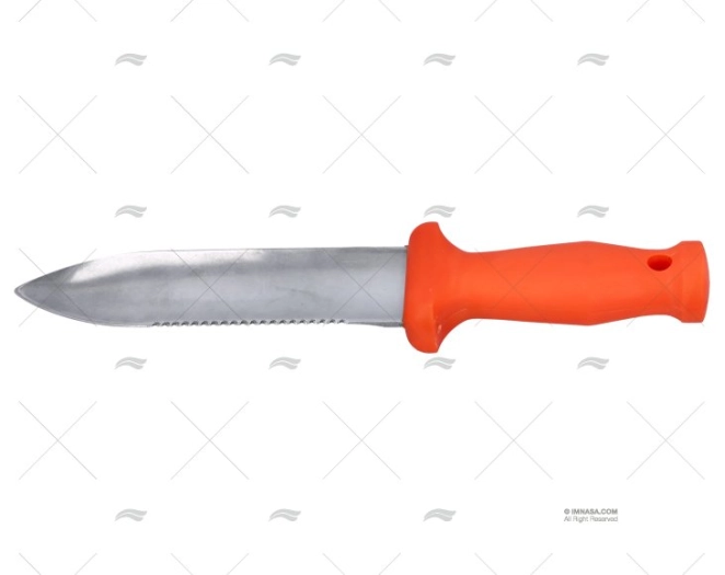 KNIFE GARDEN ORANGE 28.5-H16Cm