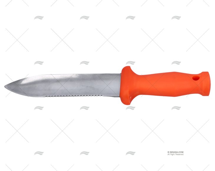 KNIFE GARDEN ORANGE 28.5-H16Cm