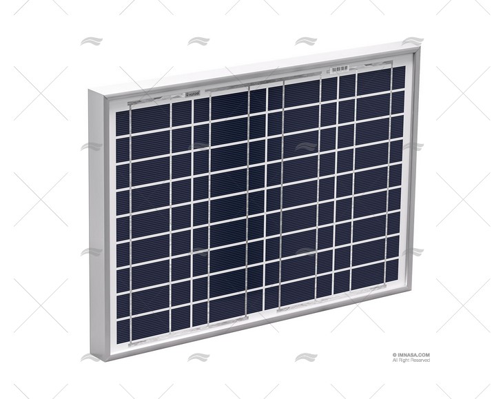 PANNEAU SOLAIRE POWER 10w 12v POLY VITRE XUNZEL