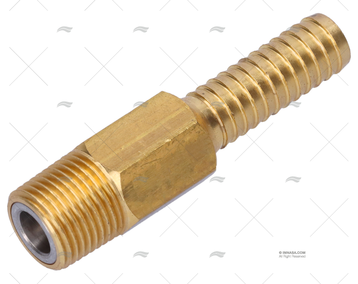 VALVULA ANTI SIPHON LATON 3/8" 3/8"NPT