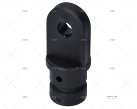 FIJACION NEGRA INTERIOR TUBO 3/4" (2u)