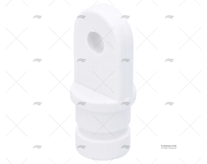 FIJACION BLANCA INTERIOR TUBO 3/4" (2u)