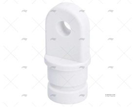 EMBOUT INTERIEUR TUBE BLANC 7/8" (2u)