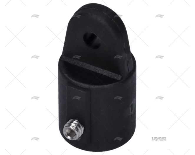 OUTSIDE TUBE END FITTING BLACK 3/4"