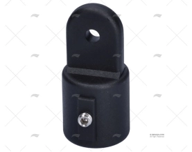 OUTSIDE TUBE END FITTING BLACK 7/8"