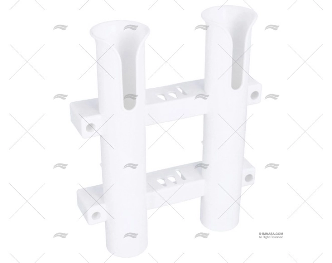 FISHING ROD STORAGE HOLDER PP 2-1 WHITE