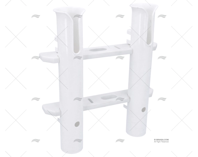 FISHING ROD STORAGE HOLDER PP 2-1 WHITE