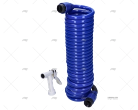 EXTENSIBLE BLUE HOSE 7.5MTS W/PISTOL