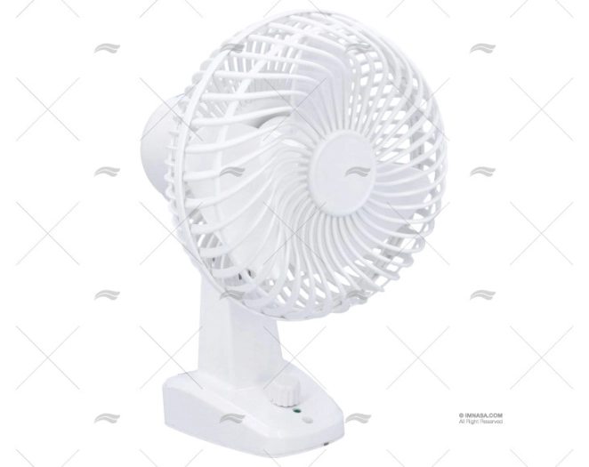 VENTILADOR PLASTICO BLANCO 24V