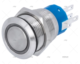 INTERRUPTOR LED PUSH 5A AZUL