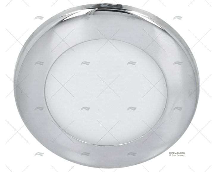 LUZ LED BLANCA AZUL EMPOTRADA INOX 12V