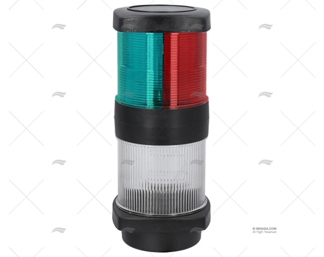 LUZ ANCORAGEM TRICOLOR  12V