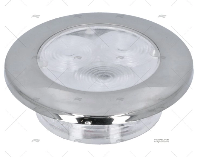 LUZ EMPOTRADA LED 12/24V INOX