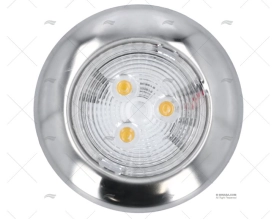 PLAFON DE SUPERFICIE LED 12V INOX