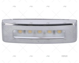 LUZ DE CORTESIA LED BLANCA 12V INOX