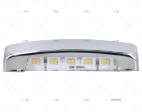 LUZ DE CORTESIA LED BLANCA 12V INOX