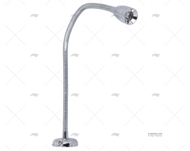 LUZ LECTURA LED 8-30V LATON CROMADO