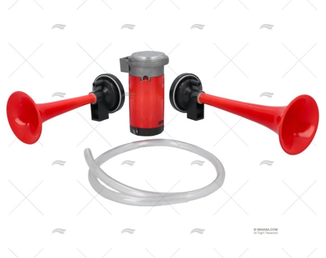 HORN PLASTIC RED PVC