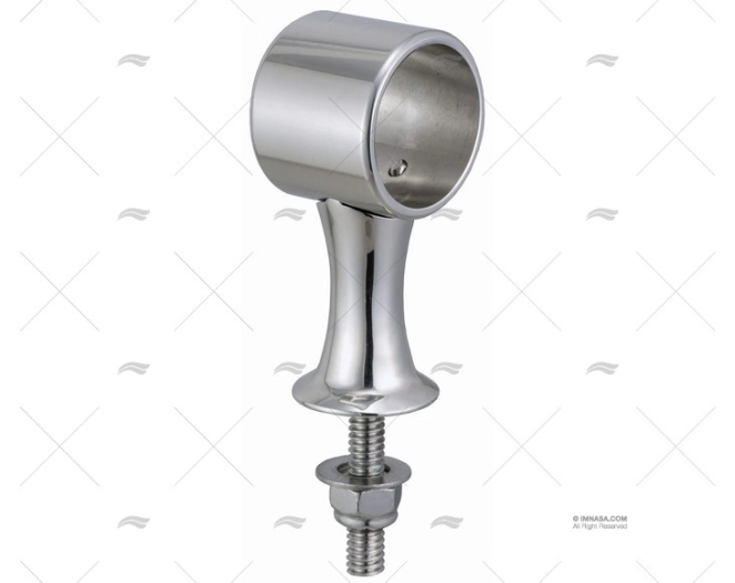 SOPORTE PASAMANO TERMINAL 1" INOX 316 MARINE TOWN