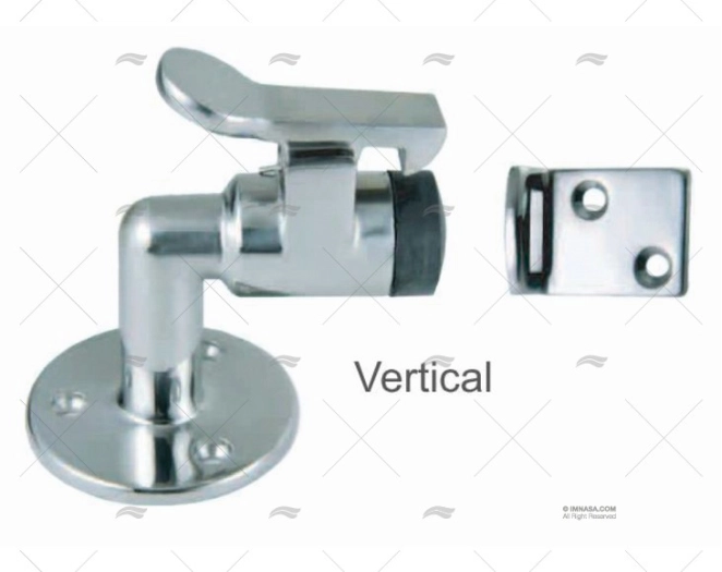 VERTICAL DOOR STOP CATCH INOX 316 MARINE TOWN