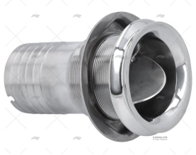 EXHAUST THRU HULL 51mm INOX 316 MARINE TOWN