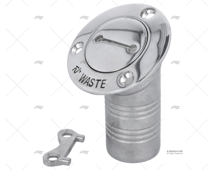 NABLE EN INOX 30║ WASTE 38mm STD MARINE TOWN