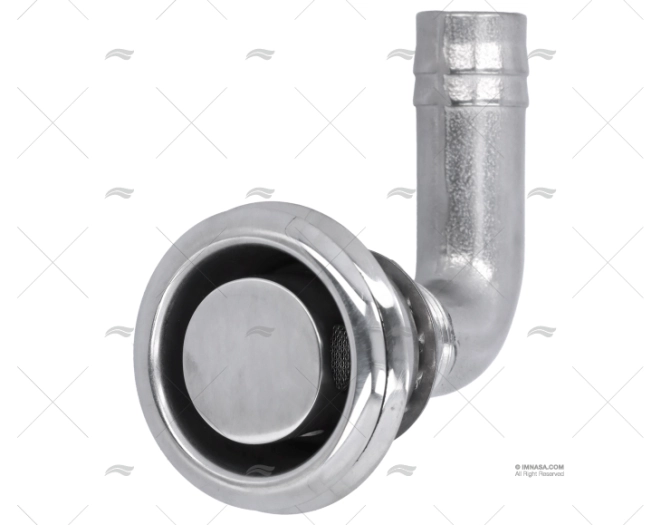 FLUSH TANK VENT 90º 19mm INOX 316