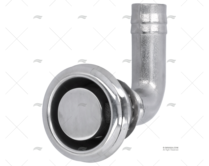 FLUSH TANK VENT 90º 19mm INOX 316 MARINE TOWN