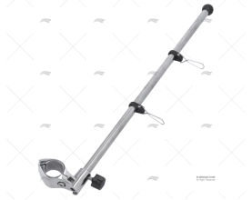 RAIL MOUNT PENNANT STAFF 25 INOX 316