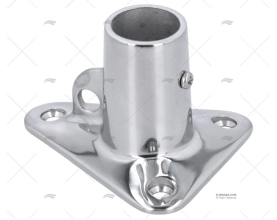 SOPORTE CANDELERO INOX 90º SCREW