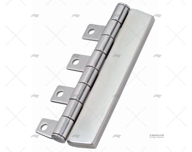 SEAM FRICTION COVERED HINGE 104mm SS316 MARINE TOWN