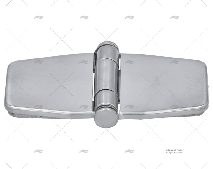 HINGE BUTTERFLY CENTER 39.6 x 78mm INOX MARINE TOWN