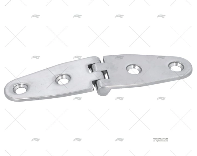 STRAP HINGE DOWN 26.5 X 100.8mm INOX 316 MARINE TOWN