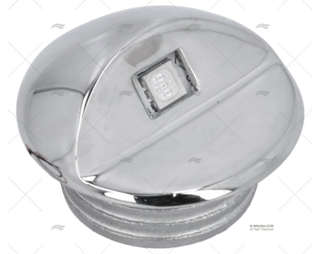 LUZ DE CORTESIA LED AZUL IP67 9-28V INOX