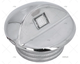 LUZ DE CORTESIA LED AZUL IP67 9-28V INOX