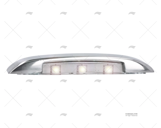 LED CORTESIA BAIXO BRANCO IP67 9-28V 100