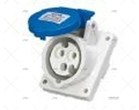 BASE ELEC. POPA HEMBRA 230V 32A 3P 6h IP