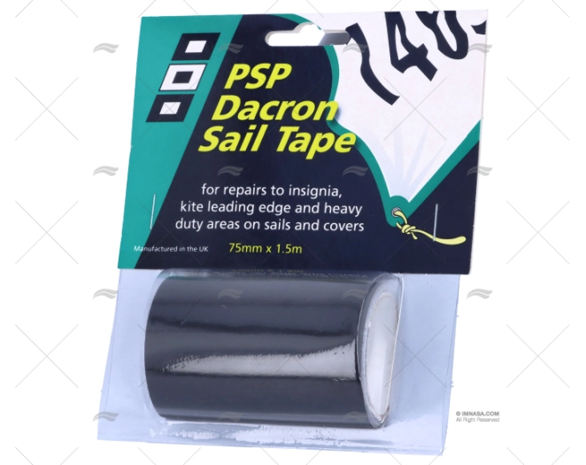 BANDE ADHESIVE DACRON INSIGNIA NOIR PSP TAPES