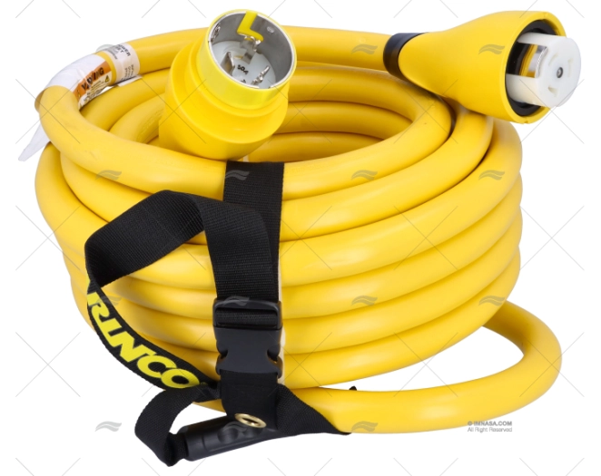 CABO ISOLADO 50" H-M AMARELO 50A 125/2 MARINCO