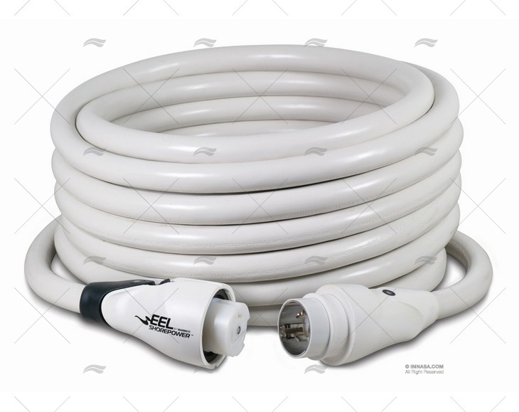 CABLE AISLADO 50" H-M BLANCO 50A 125/250 MARINCO