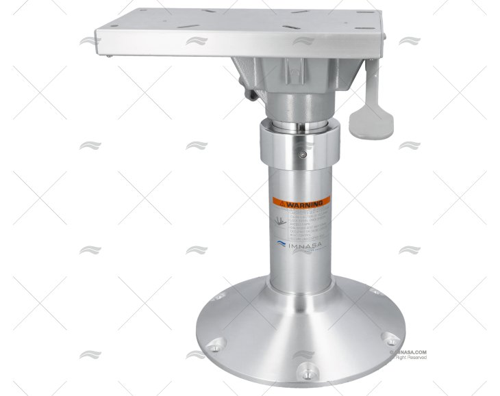 PEDESTAL GAS BASE 305 430-610mm+ADJUSTAB IMNASA