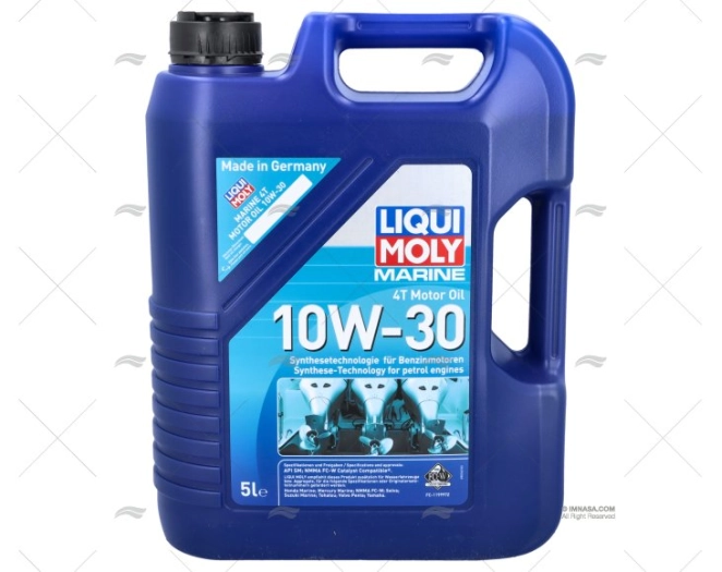 ÓLEO MOTOR 4T 10W-30 5L LIQUI MOLY