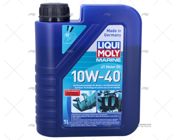 MARINE 4T MOTOR OIL 10W-40 1L LIQUI MOLY