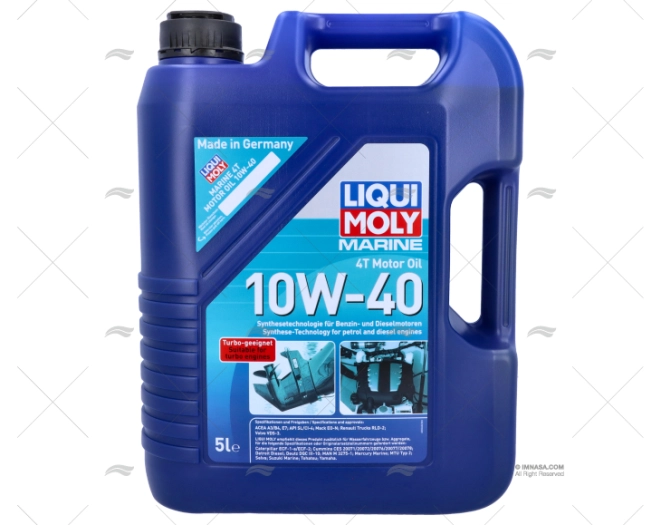 MARINE 4T MOTOR OIL 10W-40 5L LIQUI MOLY