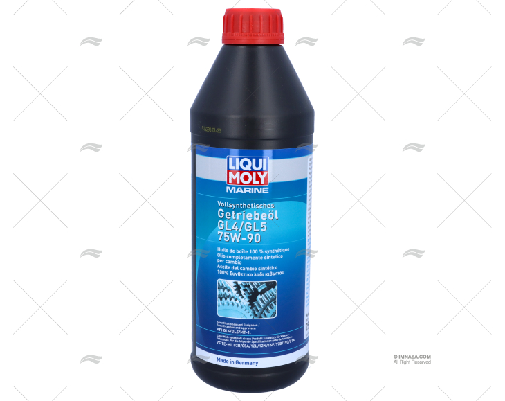 HUILE D'EMBASE 100% SYNTH. 75W-90 1L LIQUI MOLY