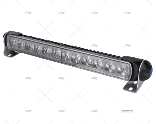 BARRA 350 LED SEA HAWK SPOT PRETO HELLA MARINE